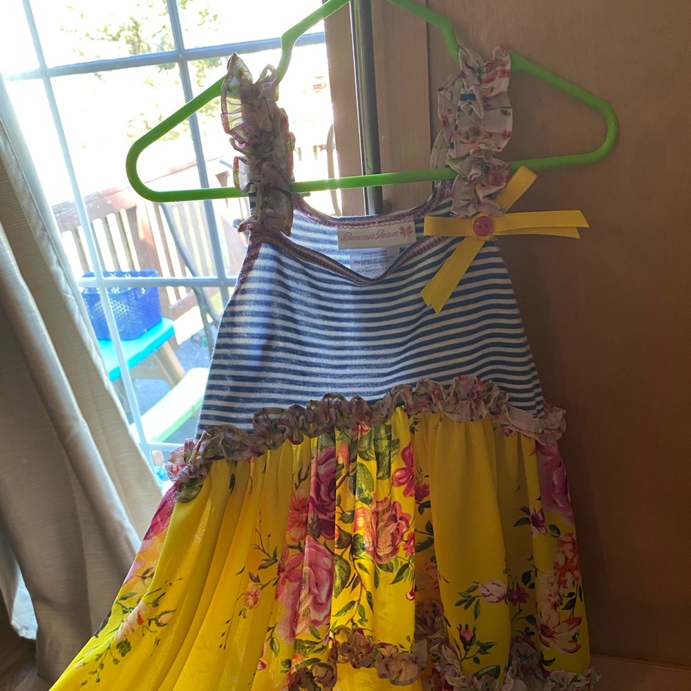Bonnie Jean pretty floral dress